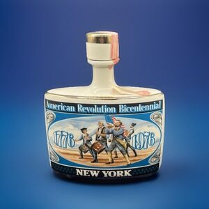 Early Times Decanter 1976 Ltd American‎ Revolution Bicentennial Edition New York